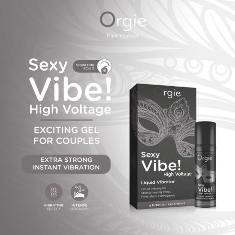 afbeelding Orgie Sexy Vibe! High Voltage Liquid Vibrator 15 ml