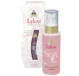 afbeelding lylou - kissable massagegel aardbei