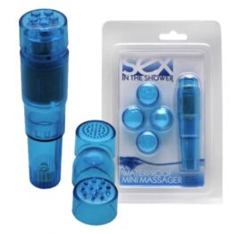 afbeelding sex in the shower - waterproof mini massager