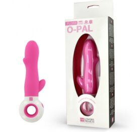 afbeelding loverspremium - o-pal vibrator flora roze