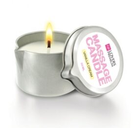 afbeelding loverspremium - massagekaars vanilla cream