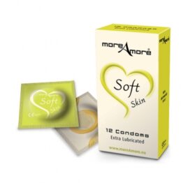 afbeelding moreamore - condoom soft skin 12 st.