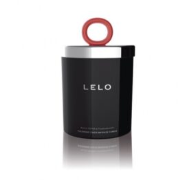 afbeelding lelo - massagekaars black pepper / pomegranate