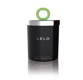 afbeelding lelo - massagekaars snow pear / cedarwood