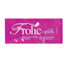 afbeelding pink - frolic glijmiddel 5ml.