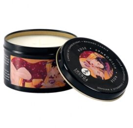 afbeelding shunga - massagekaars afrodisiac / rozen