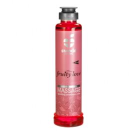 afbeelding swede - fruity love massage aardbeienwijn 200ml.