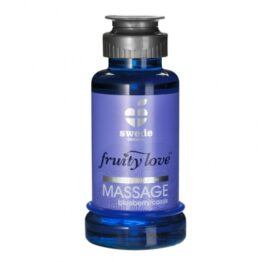 afbeelding swede - fruity love massage bosbes/cassis 100ml.