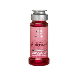 afbeelding swede - fruity love massage aardbeienwijn 50ml.