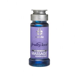 afbeelding swede - fruity love massage bosbes/cassis 50ml.