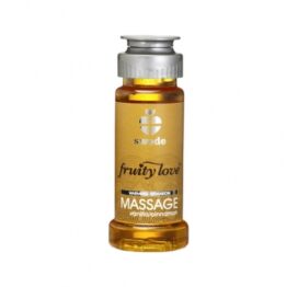 afbeelding swede - fruity love massage vanille/kaneel 50ml.