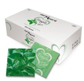 afbeelding moreamore - condoom tasty skin mint 100 st.