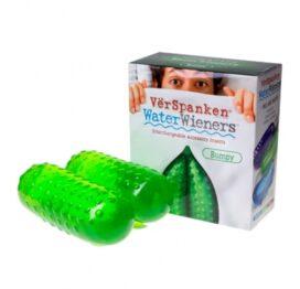 afbeelding verspanken - waterwieners bumpy (clear green)