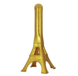 afbeelding la tour est folle - paris dildo - goud