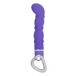 afbeelding closet collection - ellie g twist vibrator paars