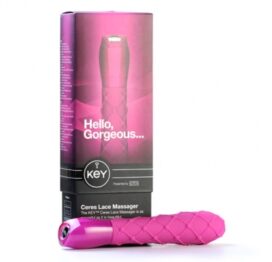 afbeelding key by jopen - ceres lace massager roze