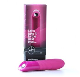 afbeelding key by jopen - vela massager roze