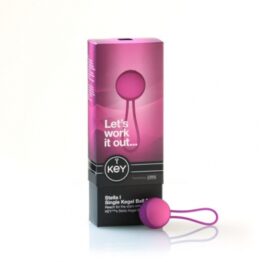 afbeelding key by jopen - stella i kegel bal set roze