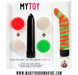 afbeelding mytoy - vibrator kit oranje / groen