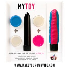 afbeelding mytoy - vibrator kit blauw / roze