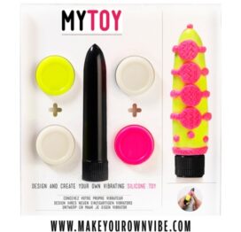 afbeelding mytoy - vibrator kit geel / roze