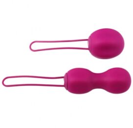 afbeelding nomi tang - intimate kegel set red violet