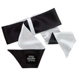 afbeelding fifty shades of grey - satijnen restraint pols tie