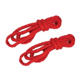 afbeelding s / m - silky rope kit rood