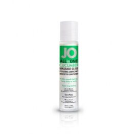 afbeelding system jo - massage glide komkommer 30ml.