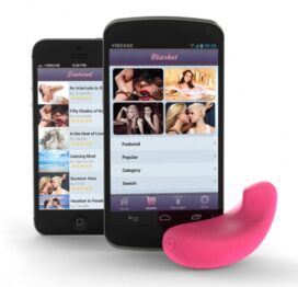afbeelding vibease - iphone / android vibrator versie roze