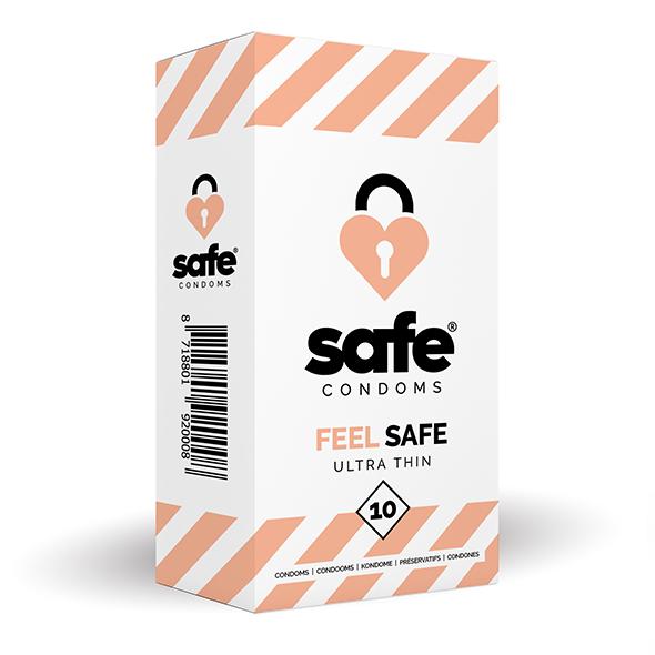 afbeelding Safe Feel Safe Condooms Ultra-Thin 10 stuks