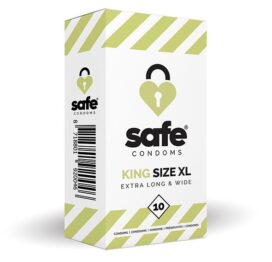 afbeelding Safe King Size XL Condooms 10 stuks