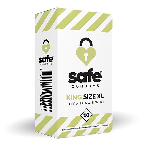 afbeelding Safe King Size XL Condooms 10 stuks