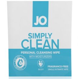 afbeelding system jo - wipes simply clean fragrance free single