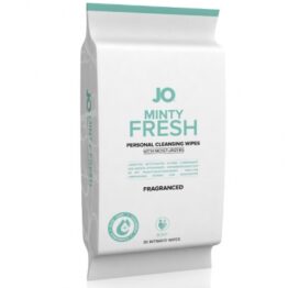 afbeelding system jo - wipes minty fresh fragranced 30 pack