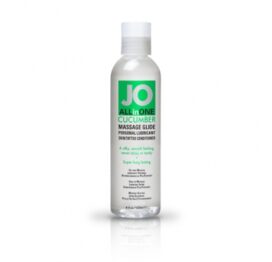 afbeelding system jo - massage glide komkommer 120ml.