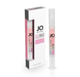 afbeelding system jo - vrouw kus buzz aardbei 2ml.