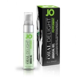 afbeelding system jo - oral delight pepermunt pleasure 30ml.