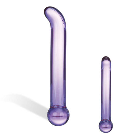 afbeelding Glas Purple Glazen G-Spot Tickler