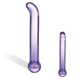 afbeelding Glas Purple Glazen G-Spot Tickler