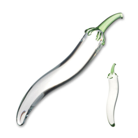 afbeelding Glas Naturals Chili Pepper Glazen Dildo