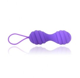 afbeelding maia toys - duo ballen neon paars