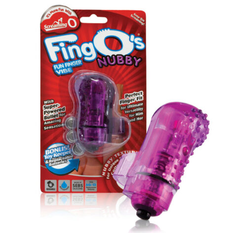 afbeelding The Screaming O The FingO Nubby Vinger Vibrator