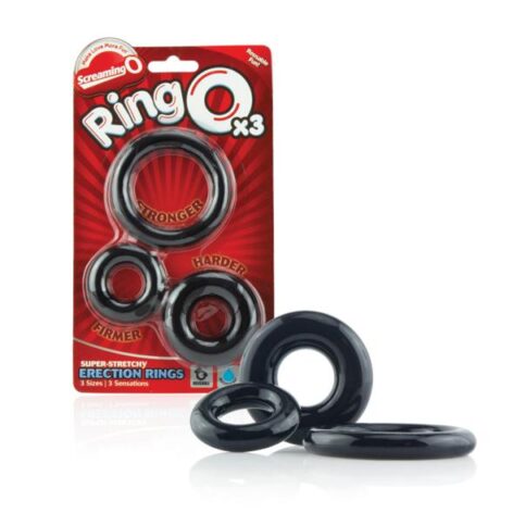 afbeelding The Screaming O RingO 3-Pack Penisringen