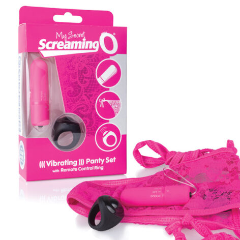 afbeelding The Screaming O Vibrerend Slipje Met Afstandsbediening Roze