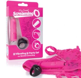 afbeelding the screaming o - remote control panty vibe roze