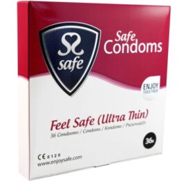 afbeelding safe - feel safe condooms ultra-thin 36 stuks