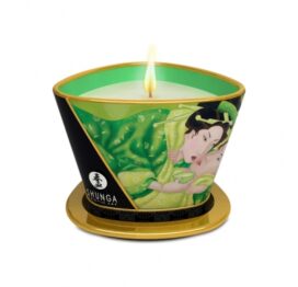 afbeelding shunga - massagekaars groene thee 170 ml