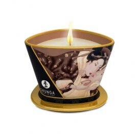 afbeelding shunga - massagekaars chocolade 170 ml