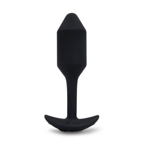 afbeelding B-Vibe Vibrerende Snug Butt Plug Medium Zwart